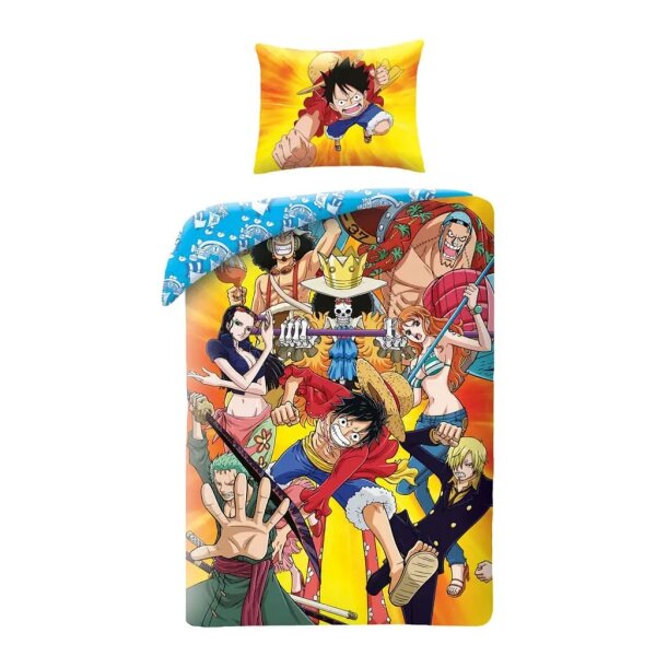 One Piece Bettwäsche Ver. 3 140 x 200 cm / 70 x 90 cm