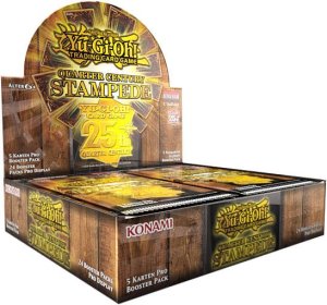 Yu-Gi-Oh! TCG Quarter Century Stampede Booster Display...