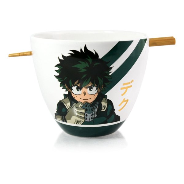 My Hero Academia Ramen-Schüssel mit Stäbchen Izuku Midoriya 473 ml