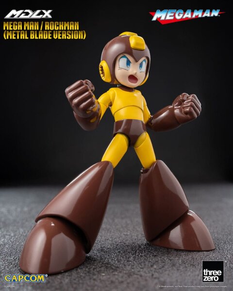 Mega Man MDLX Actionfigur Mega Man / Rockman (Metal Blade Version) 10 cm