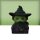 Wicked Tubbz Mini PVC Figur Elphaba Thropp 5 cm