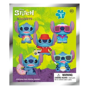 Lilo & Stitch 3D Magnete Stitch Series 5 Blind Pack...