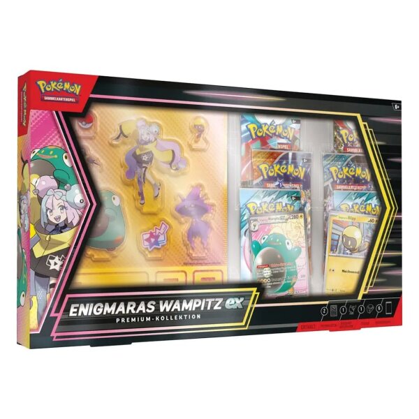 Pokemon TCG EX Premium-Kollektion Einigmaras Wampitz 2025 - deutsch
