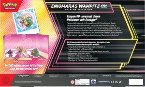Pokemon TCG EX Premium-Kollektion Einigmaras Wampitz 2025 - deutsch