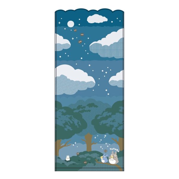 Mein Nachbar Totoro Handtuch Under the moon 34 x 80 cm