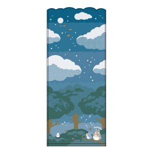 Mein Nachbar Totoro Handtuch Under the moon 34 x 80 cm