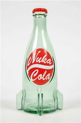 Fallout Bottle Series Replik Glass Bottle Nuka Cola Clear