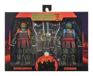 Turtles III Actionfiguren 2-Pack Leonardo &...