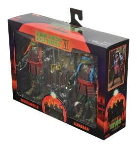 Turtles III Actionfiguren 2-Pack Leonardo & Michelangelo 18 cm