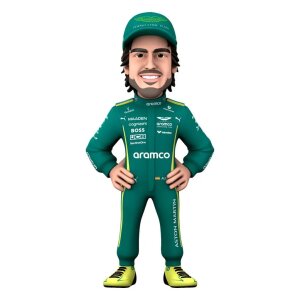 Formula 1 Minix Figur Fernando Alonso (Aston Martin) 12 cm