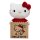 Sanrio Plüschfigur Hello Kitty mit rotem Kleid 24 cm