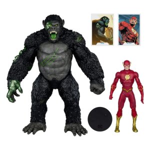 DC Multiverse Actionfiguren 2er-Pack Flash vs. Titano 18 cm