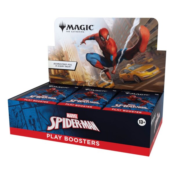 Magic the Gathering Marvels Spider-Man Play-Booster Display (30) englisch