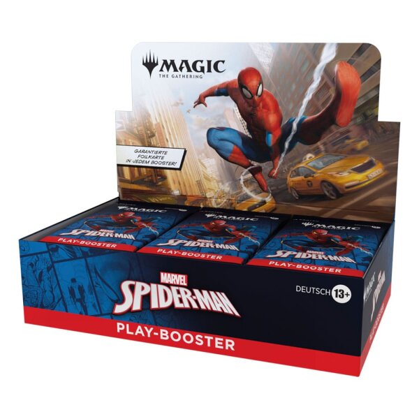 Magic the Gathering Marvels Spider-Man Play-Booster Display (30) deutsch