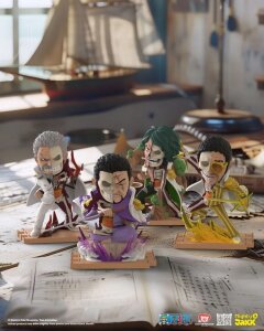 One Piece Freenys Hidden Dissectables Marines Edition 4 inch Vinyl Figure Blind Box Display (6)