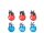 Grandmaster of Demonic Cultivation Yura Yura Mascot Mini-Figuren 5 cm Display (6)