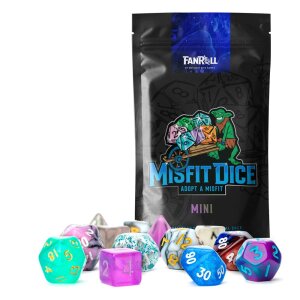 Misfit Würfel Set Blind Bag Display Mini 2er Pack...