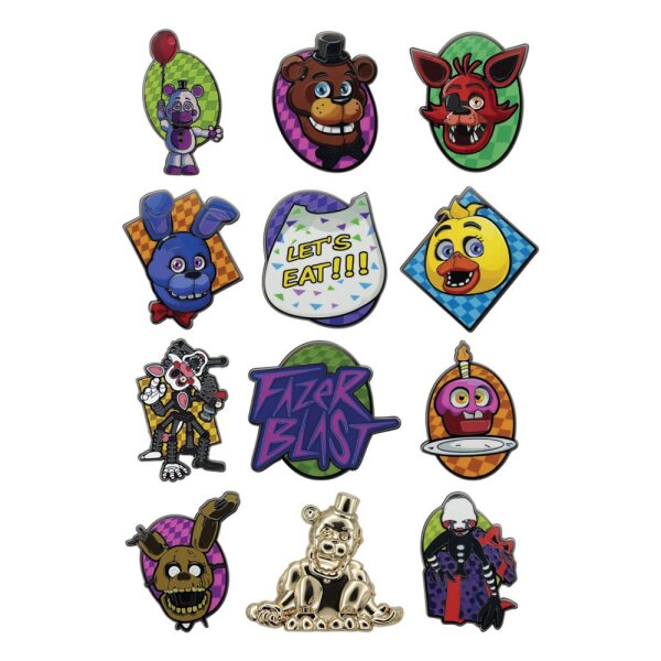 Five Nights at Freddys Ansteck-Pins Display Mystery Pin Badge (12)