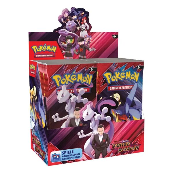 Pokemon TCG KP10 Karmesin & Purpur - Ewige Rivalen Booster Display (36) - Deutsch