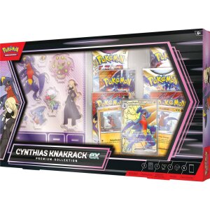 Pokemon TCG Premium-Kollektion - Cynthias Knakrack ex -...