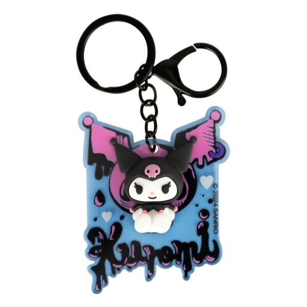 Sanrio 3D Acryl Schlüsselanhänger Kuromi