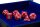 Dragon Storm Sharp Edge Silicone Würfel Set Red Dragon Scales (7)