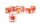 Dragon Storm Inclusion Würfel Set Red Dragon (7)