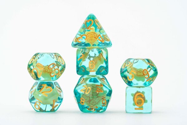 FanRoll Würfel Set Turtle (7)