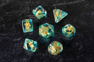 FanRoll Würfel Set Turtle (7)
