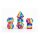 FanRoll Sharp Edge Silicone Würfel Set Rainbow (7)