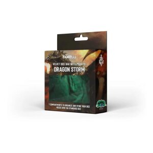 Dragon Storm Würfelbeutel mit Fächern Green...