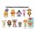 Winnie Puuh 3D PVC-Taschenanhänger Series 2 Display (24)