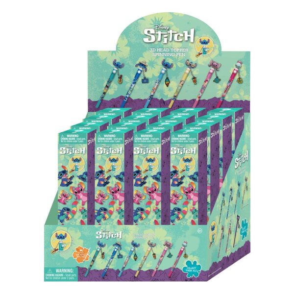Stitch & Co. - Der Film Stitch 3D Head Topper Spinning Pen