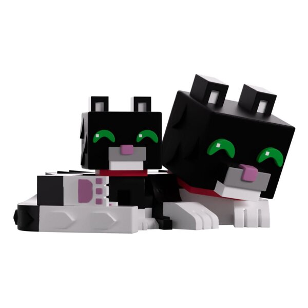 Minecraft Vinyl Figur Tuxedo Cat 6 cm