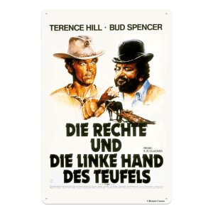 Bud Spencer & Terence Hill Blechschild Rechte und...