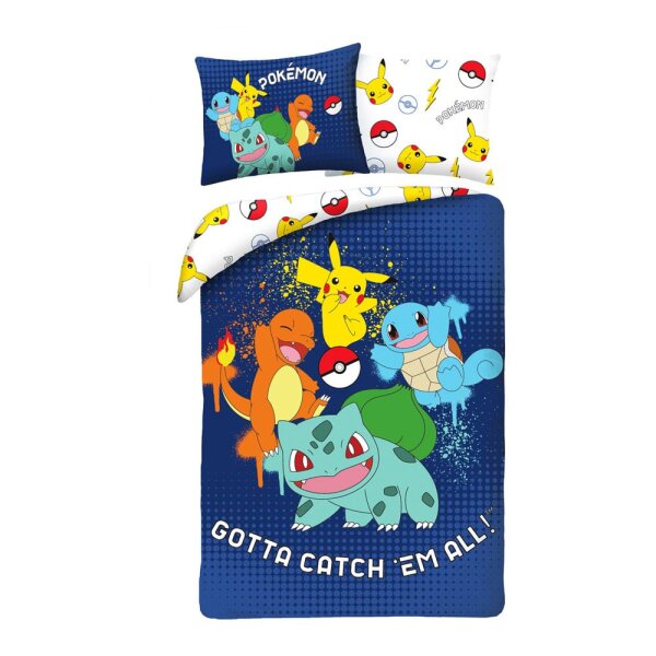 Pokemon Bettwäsche Ver. 10 140 x 200 cm / 70 x 90 cm