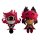 Hazbin Hotel Vinyl Figuren Alastor & Niffty Monitor Buddiez