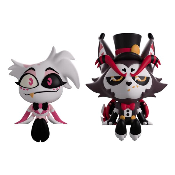 Hazbin Hotel Vinyl Figuren Angel Dust & Husk Monitor Buddiez