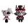 Hazbin Hotel Vinyl Figuren Angel Dust & Husk Monitor Buddiez