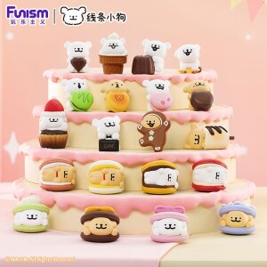 Maltese Sweet Box Series Minifiguren 3er-Pack Puppy Face...