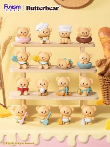 Butterbear Baked with Love Series Minifiguren 3er-Pack...