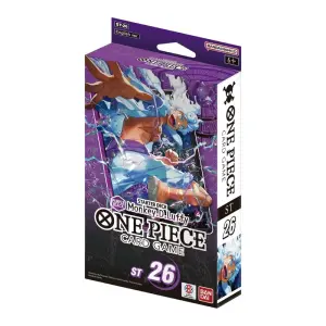 One Piece TCG Card Game ST26 EN - PURPLE/BLACK Monkey D...