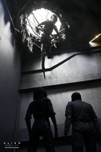 Alien: Romulus Actionfigur Deluxe Suspended Lab Xenomorph...
