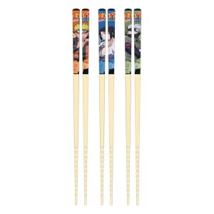 Naruto Bambus Essstäbchen 3er-Set Team 7