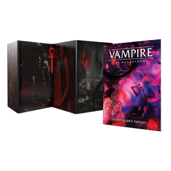 Vampire: Die Maskerade 5. Edition RPG Storytellers Screen & Toolkit *EN*