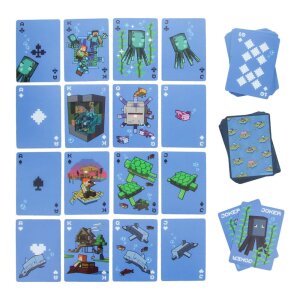 Minecraft Spielkarten Waterproof