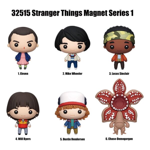 Stranger Things Magnete blind pack Series 1 Display (12)
