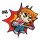 Scott Pilgrim Ansteck-Pin Scott Playing Guitar 5 cm