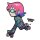 Scott Pilgrim Ansteck-Pin Ramona Skating 5 cm
