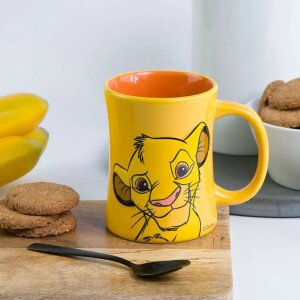 Disney Der König der Löwen 3D Relief Tasse...